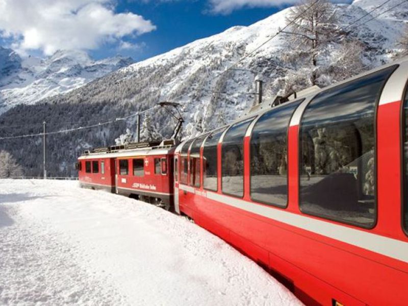 Dolu Dolu Bayram Özel Alpler'de 5 Ülke Turu ve Bernina Ekspresi Rotası