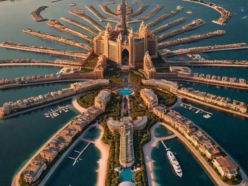 Dolu Dolu Emirates Havayolları ile Dubai Turu Rotası
